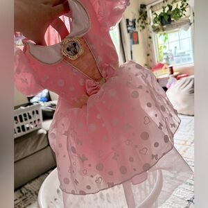 Disney Minnie Mouse Pink Dress Size 12-18m